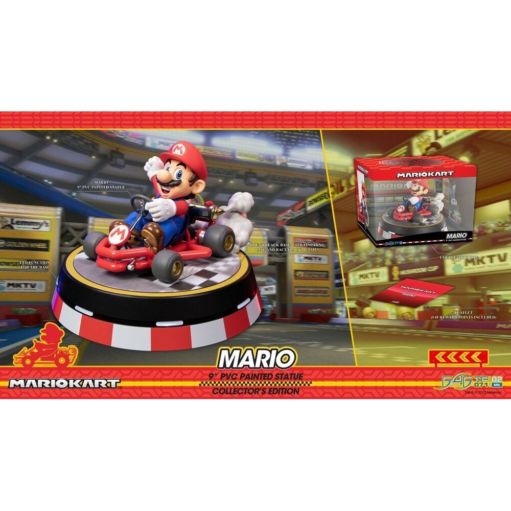 Ontbering De kamer schoonmaken Ontevreden Mario Kart Collector's Edition PVC statue | Game Mania