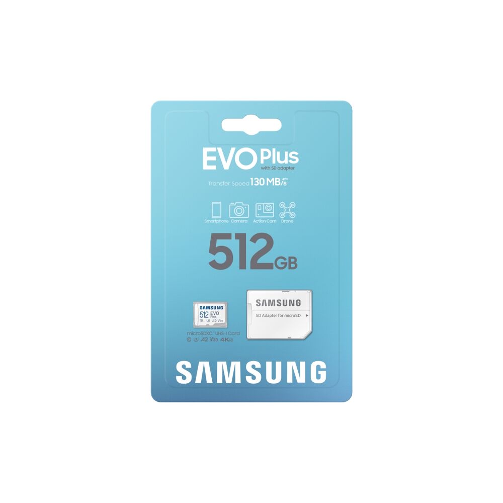 Vorm van het schip Mentaliteit opzettelijk Micro SD Card EVO Plus 512GB Samsung | Game Mania