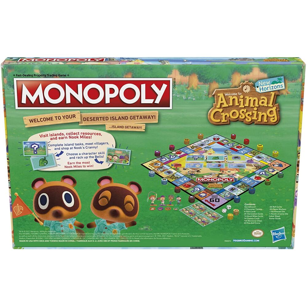 Monopoly Animal Crossing Game Mania