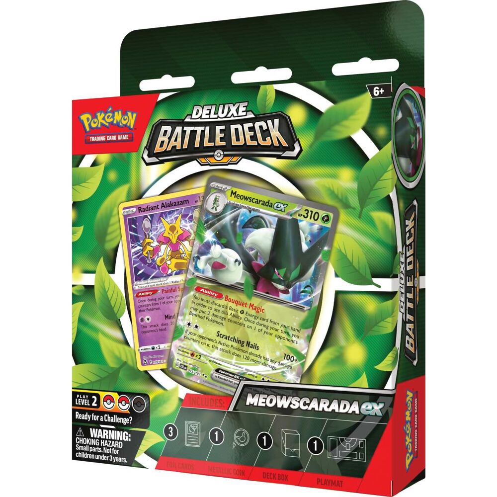 Pokémon TCG - Deluxe Battle Deck Meowscarada EX |Game Mania