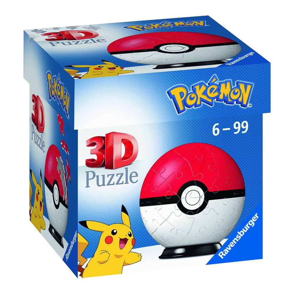 Voorstad Condenseren huisvrouw Pokemon 3D Puzzel - PokeBall