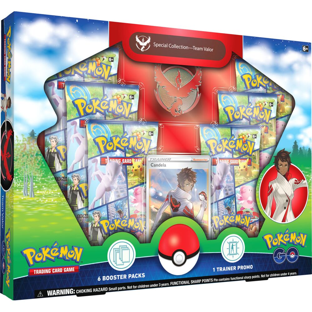 Handvest in stand houden Hulpeloosheid Team Valor Special Collection Pokémon GO TCG | Game Mania