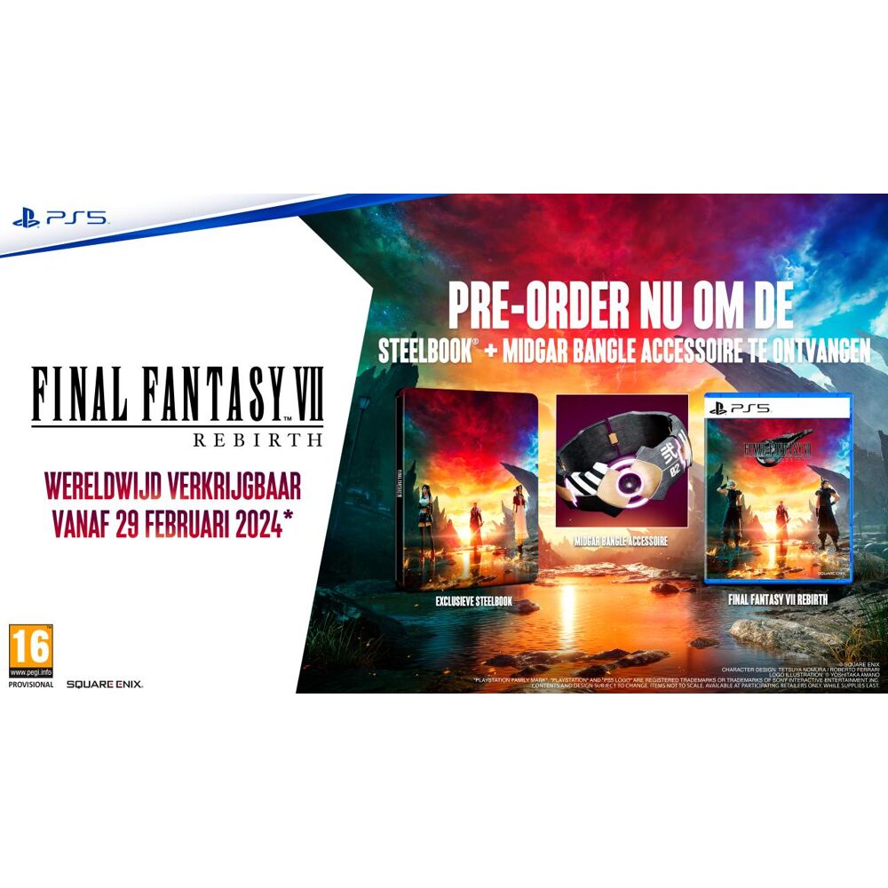 Final Fantasy VII Rebirth - PlayStation 5 Deluxe