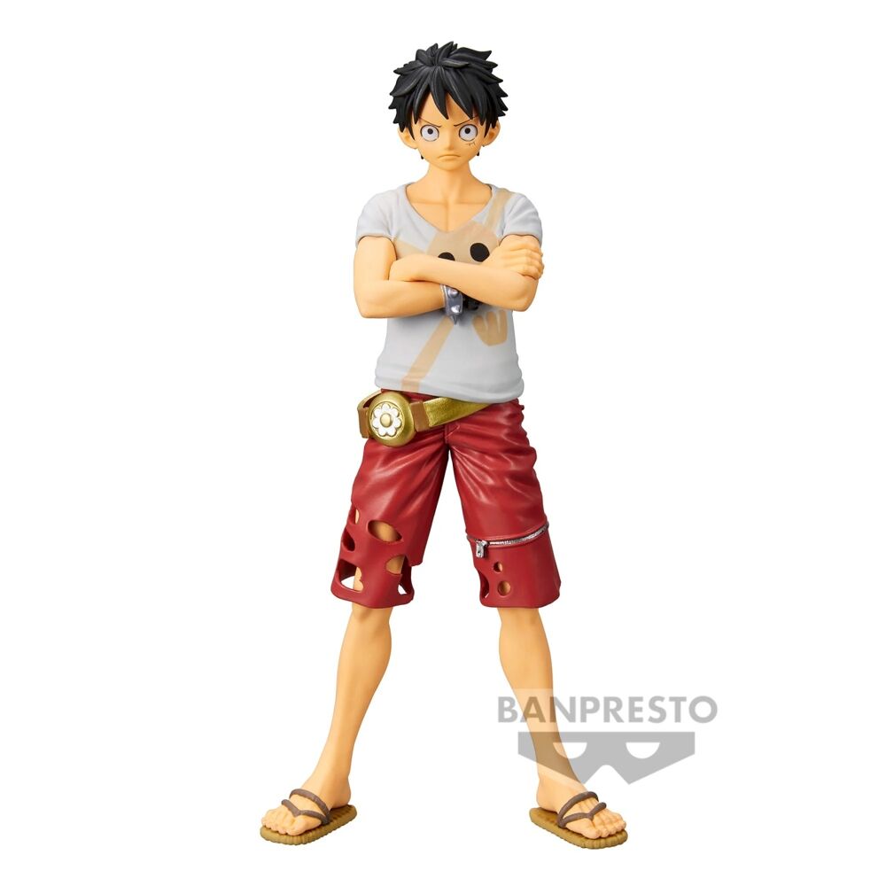 ONE PIECE - Monkey D. Luffy - Figurine DXF 20cm : : Figurine  Banpresto One Piece