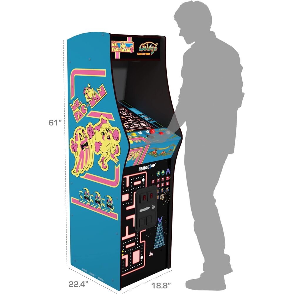 galaga arcade game 1up