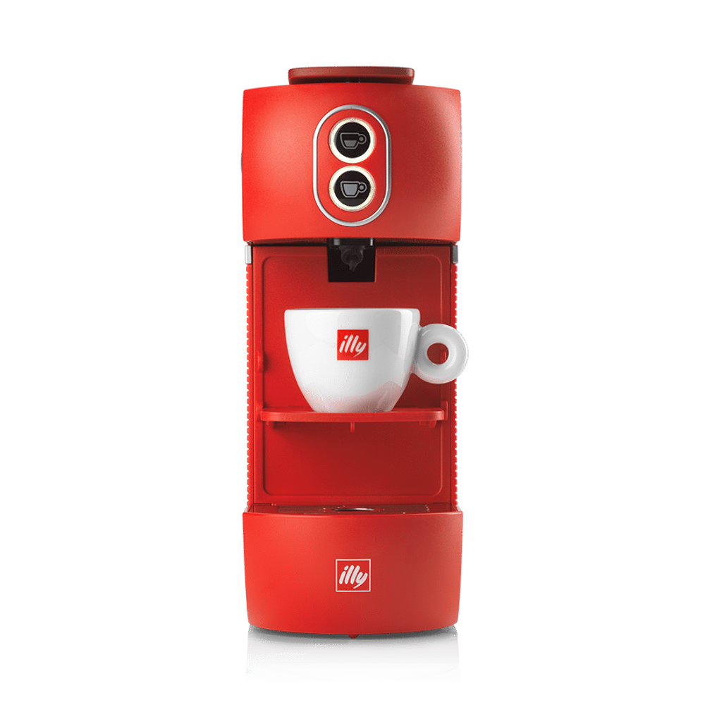 Bungalow Vlucht Magnetisch illy Easy ESE koffiemachine rood