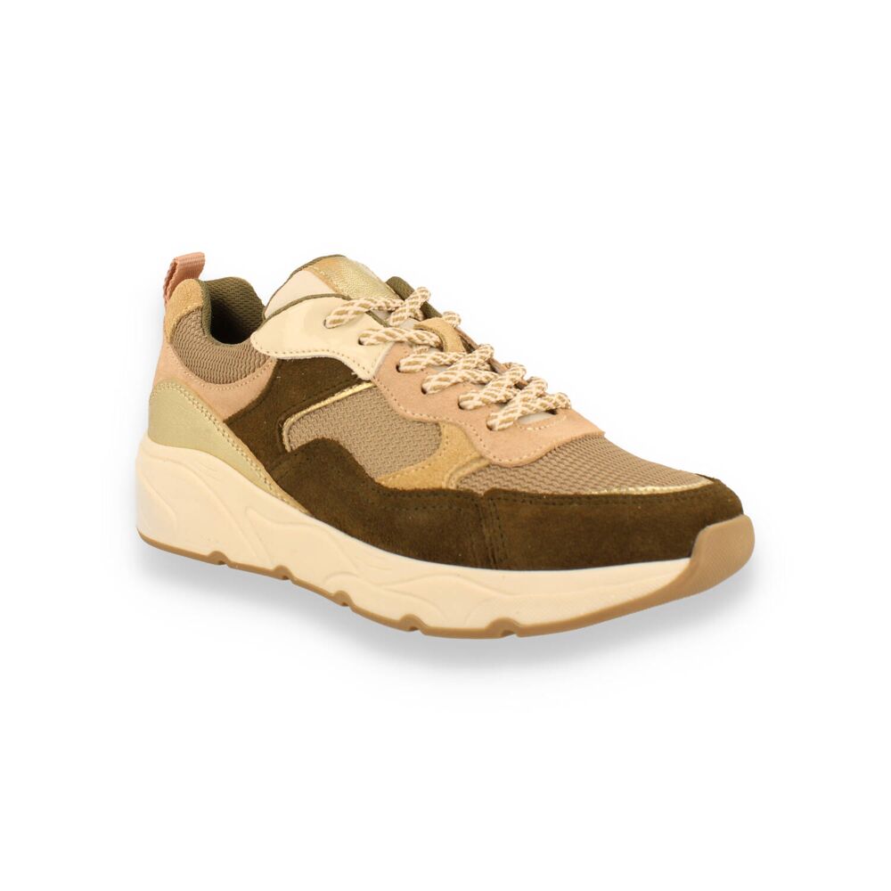 Dad sneakers dames beige best sale