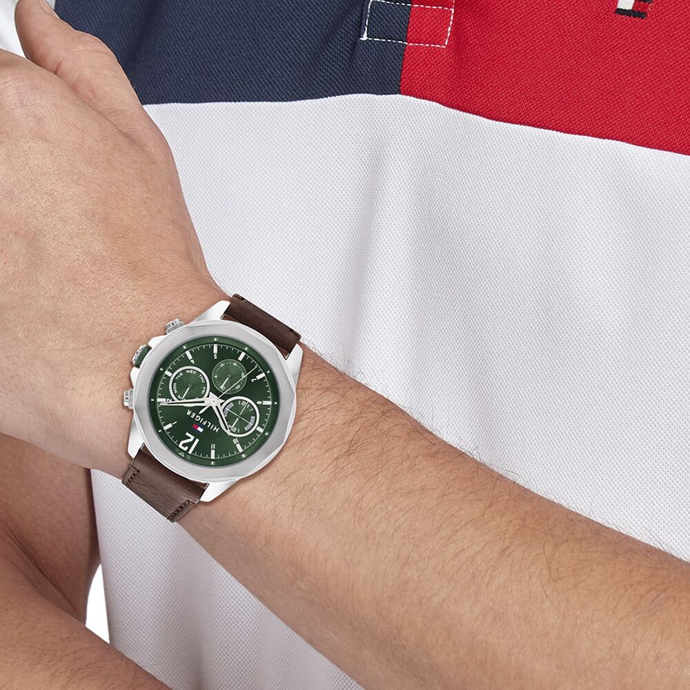 Tommy hilfiger on sale horloge groen