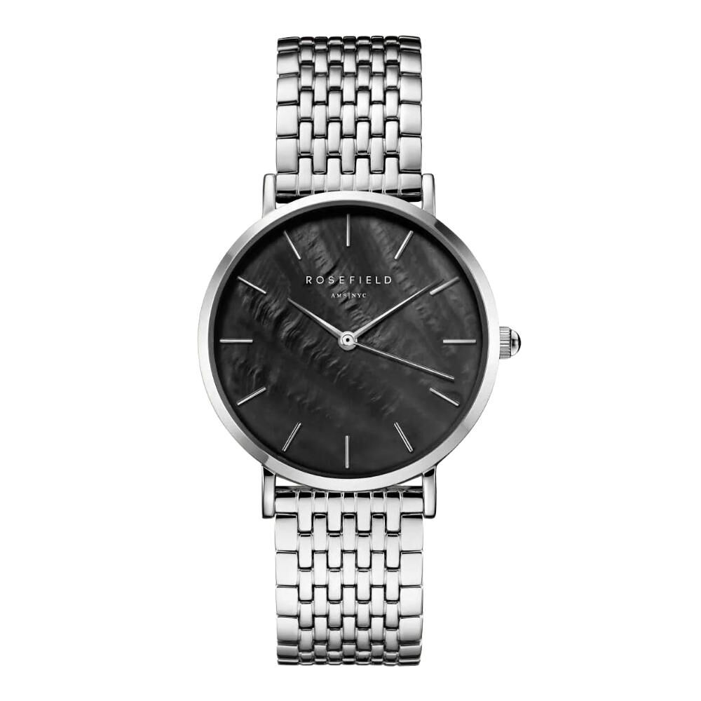 Rosefield horloge on sale zwart