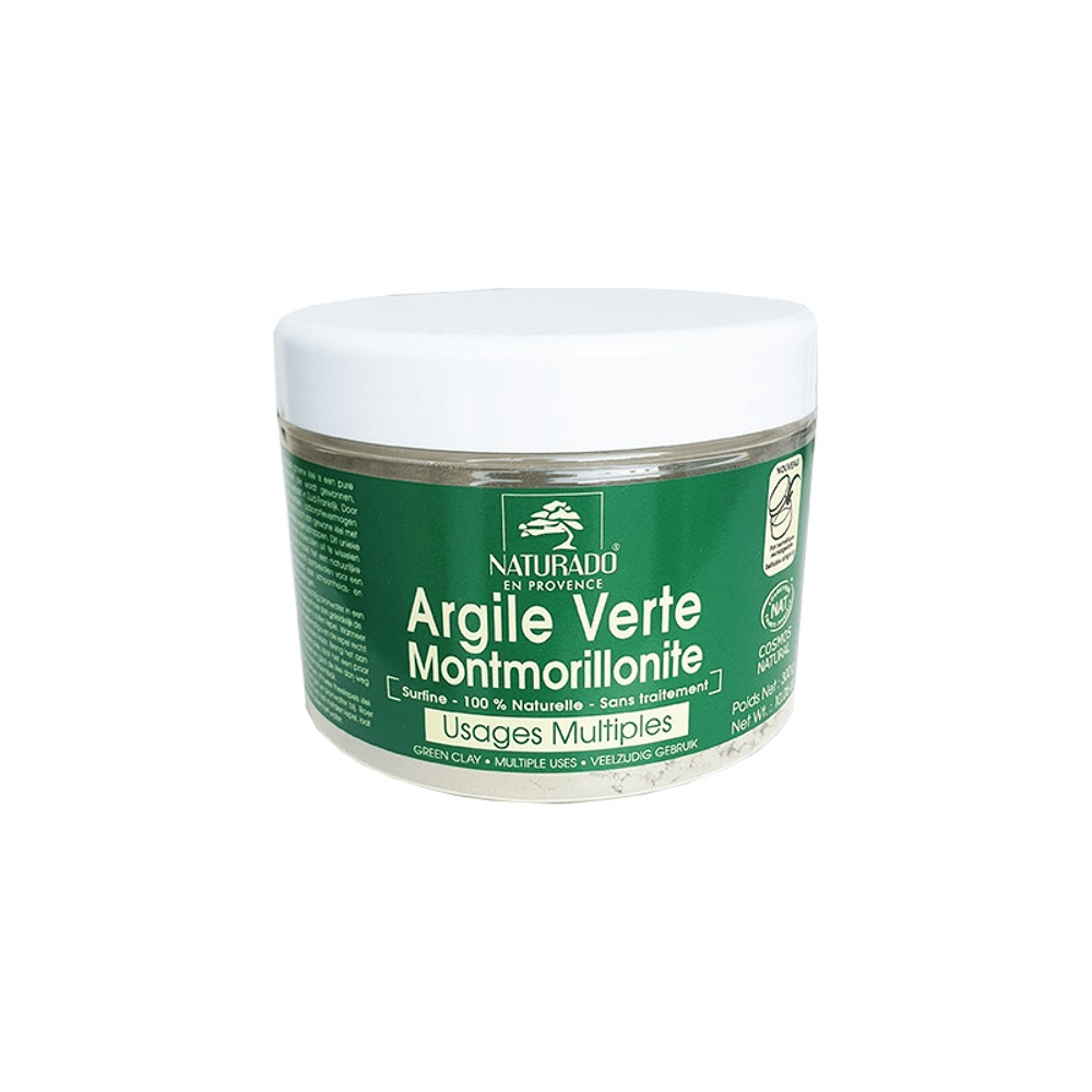 Argile Verte Montmorillonite En Poudre – 100g – 100% Naturel – Origine France – Pour Visage, Corps Et Cheveux