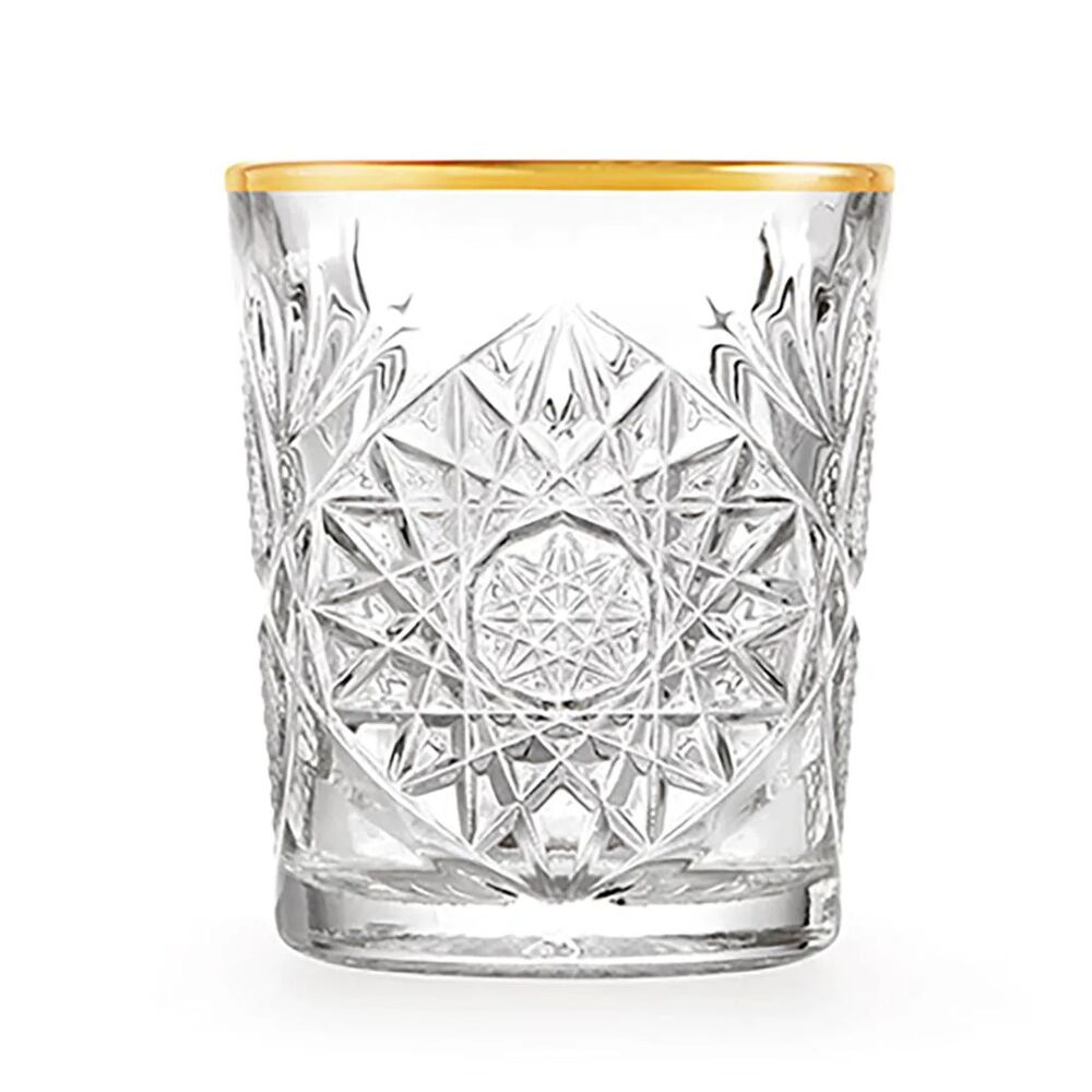 Welkom nemen Gebruikelijk Cocktail Glas Met Gouden Rand Hobstar