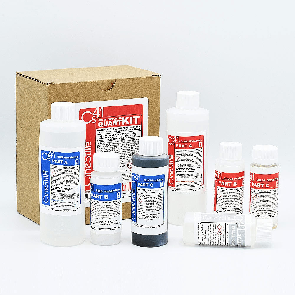 その他 cine still CS41 film developing kits CineStill CS41 Liquid Developing Quart Kit for Processing C-41
