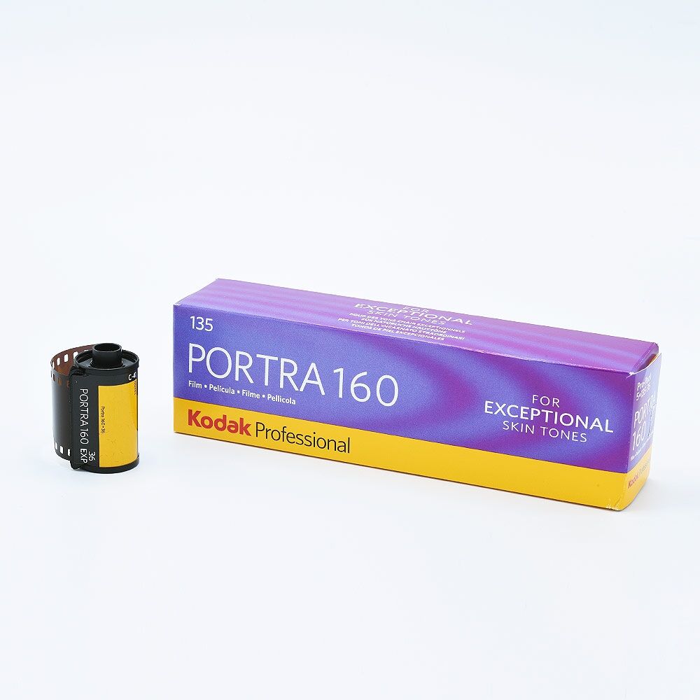 Kodak PORTRA 160, 135/36 (reconditionné) : Pellicule photo couleur  professionnelle