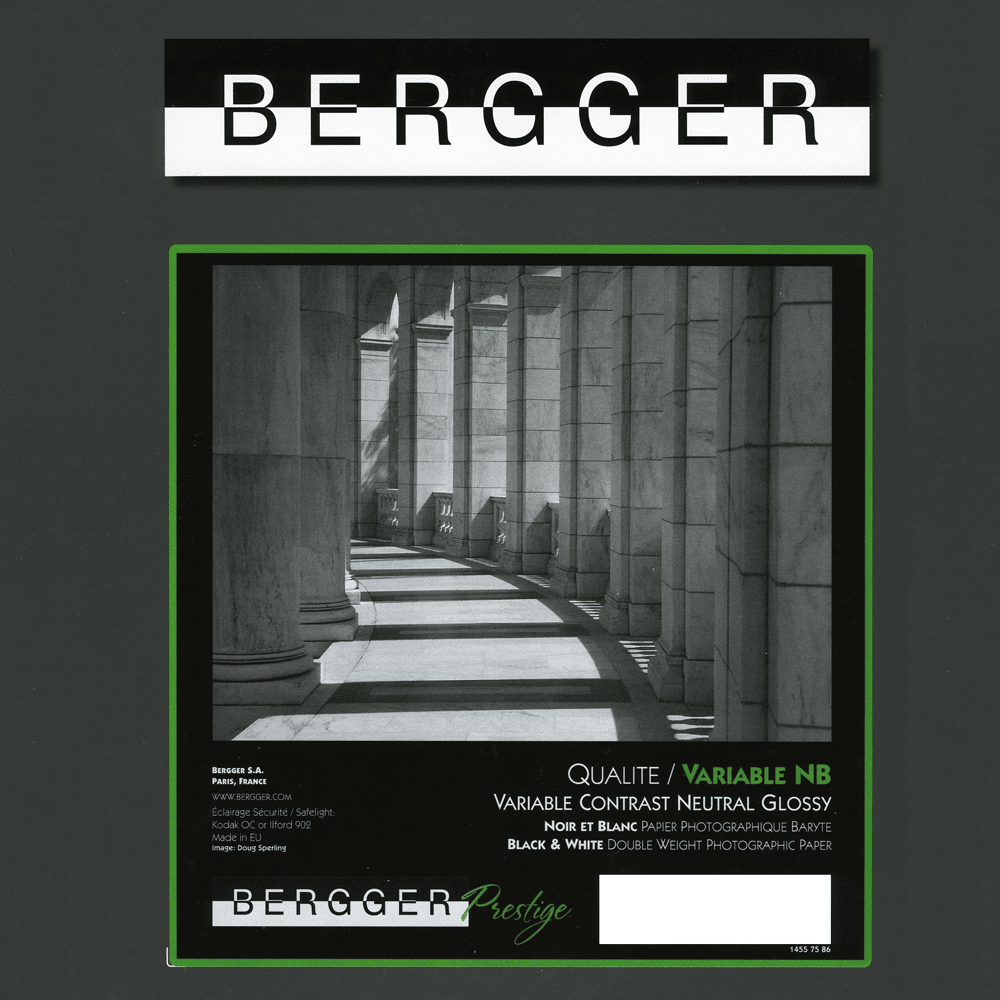 40,6x50,8 cm - GLOSSY - 25 SHEETS - Bergger Prestige Variable NB