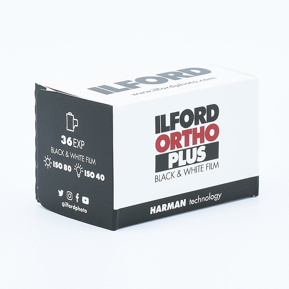 Film Ilford Ortho Plus 80 B&W 35mm 36 Poses