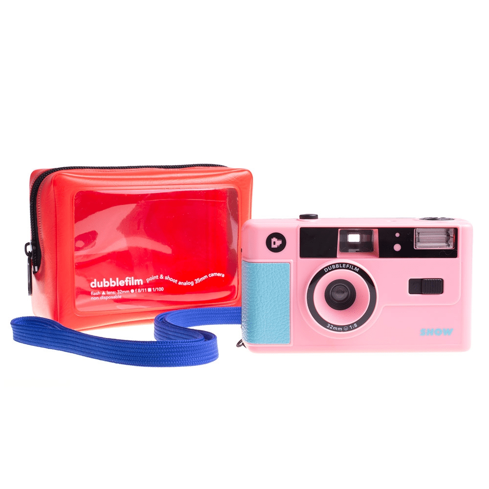 Dubblefilm SHOW 35mm Camera (Reusable) - Pink