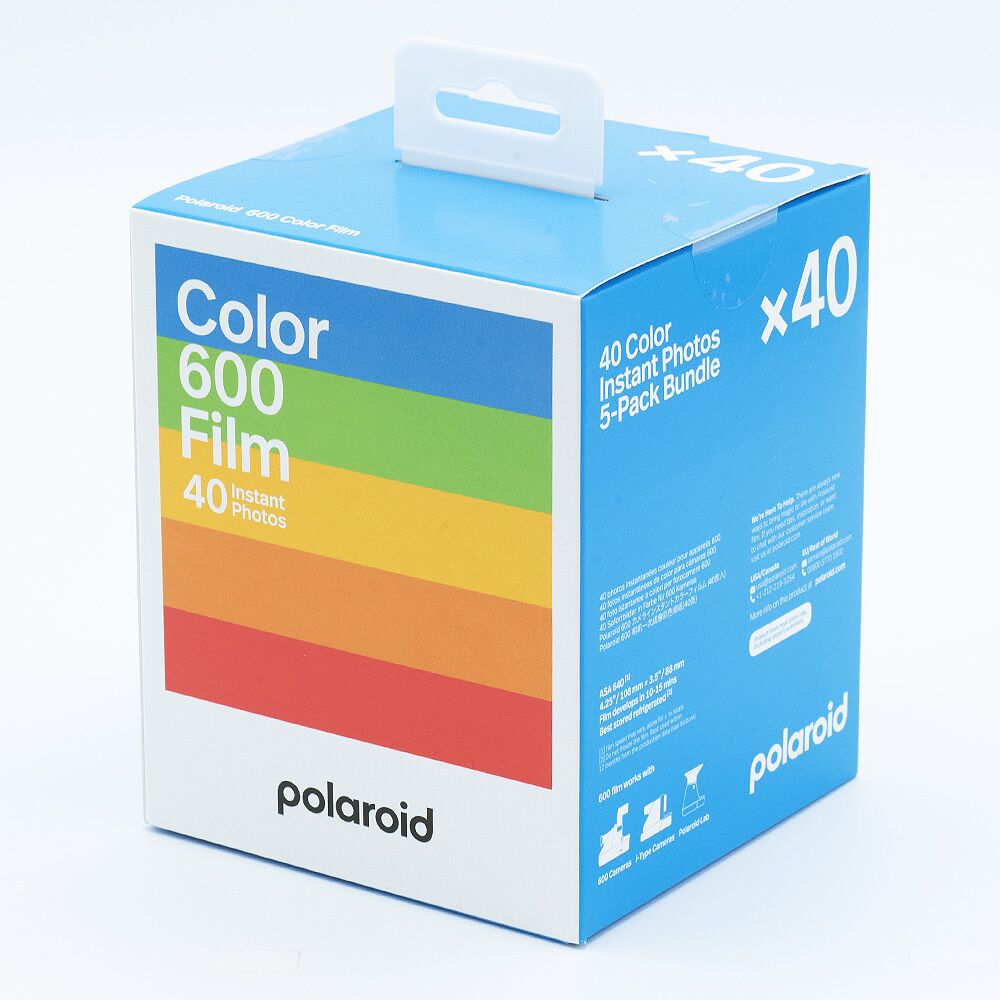 NEW! outlet Polaroid - 600 Color Film - 40 Instant Photos - 5-Pack Bundle