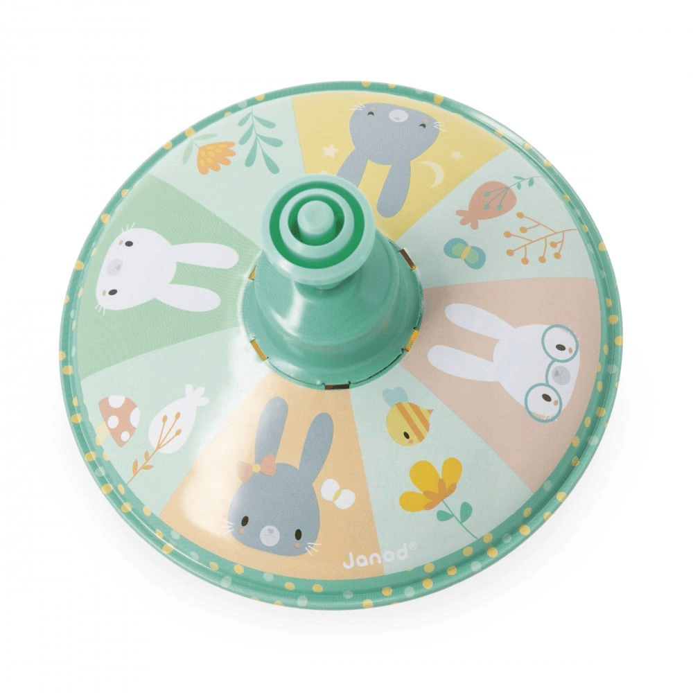 Toupie Ferme Janod – Jouet Enfant – Modèle Assorti (Couleur/Variante Aléatoire) - 6