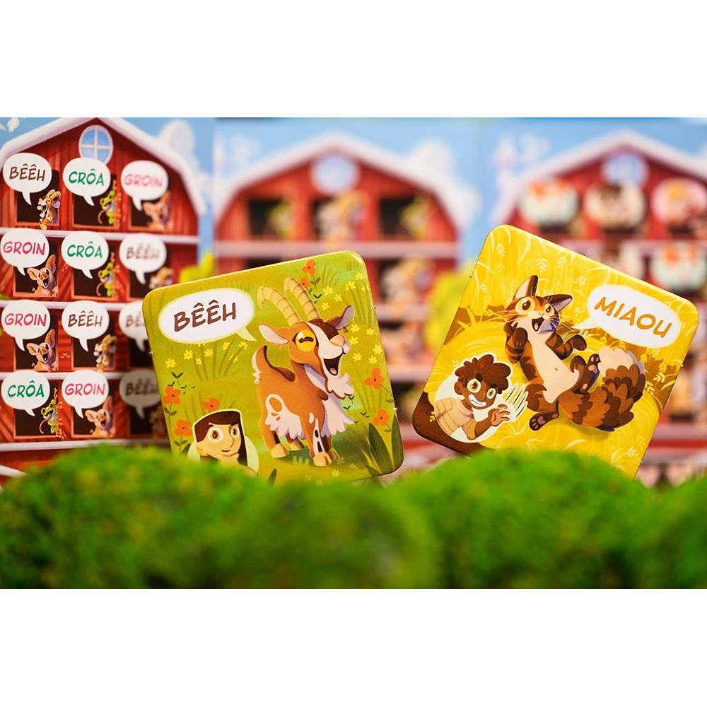 Jeu De Société KIKICRI - Imitation & Mime D'Animaux, Pour Enfants Dès 5 Ans, 2 à 6 Joueurs, Parties 10 Min