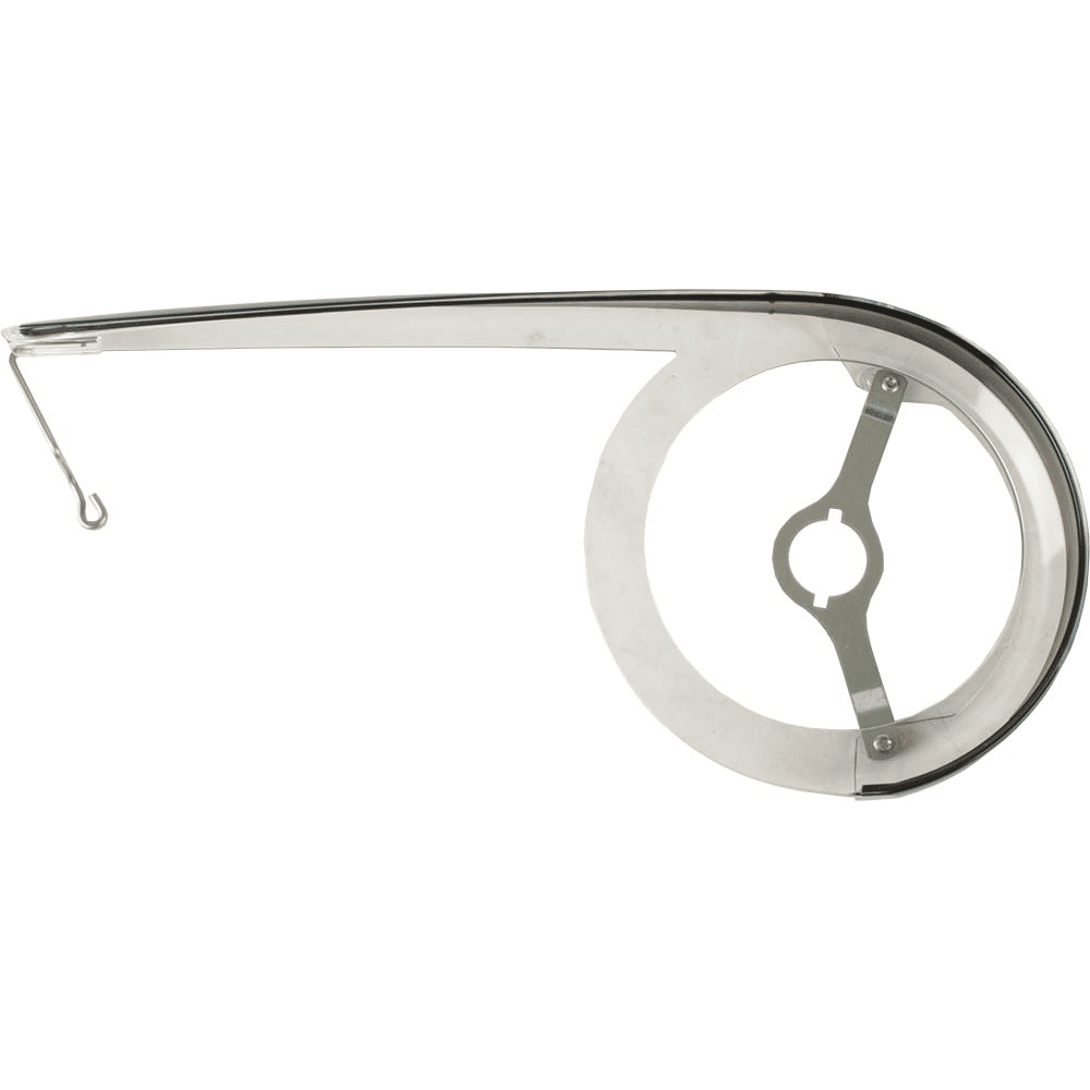 Hesling Cambio kettingscherm 38T transparant zwart 46 x 18 cm Hesling Cambio kettingscherm 38T transparant zwart 46 x 18 cm