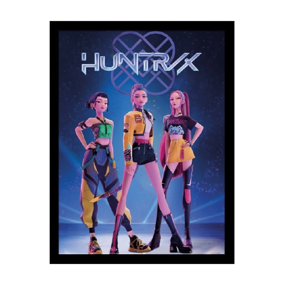K-POP DEMON HUNTERS - Huntrix - Collector Print 45x35cm