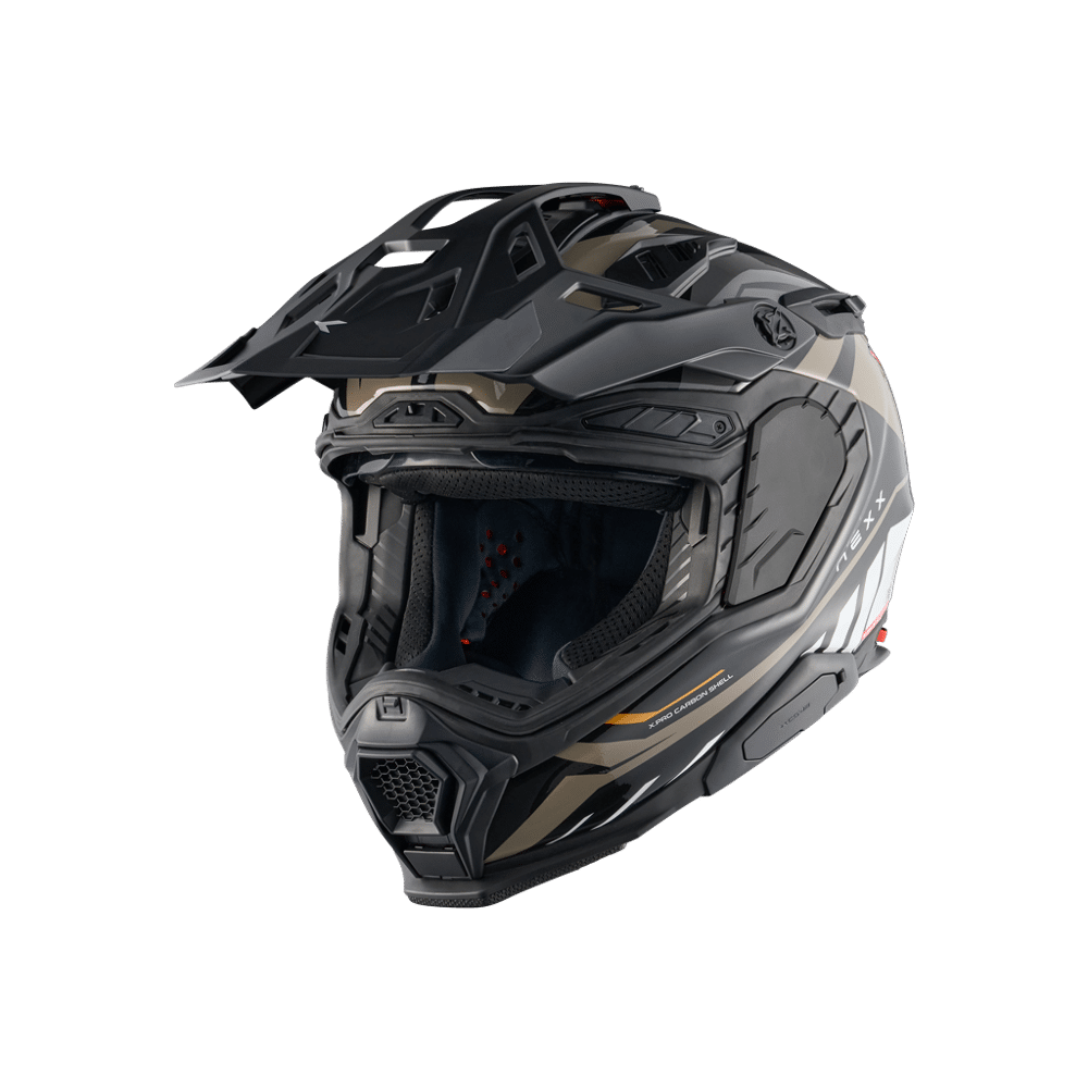 NEXX X.WED 3 Adventure Helmet – Carbon, Panoramic Visor