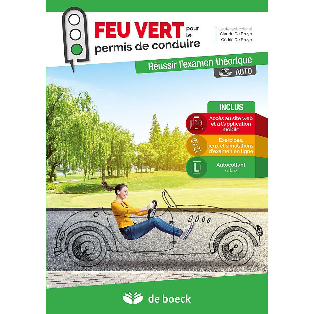 Feu Vert Pour Le Permis De Conduire Reussir L Examen Theorique Auto Livres Ava Be