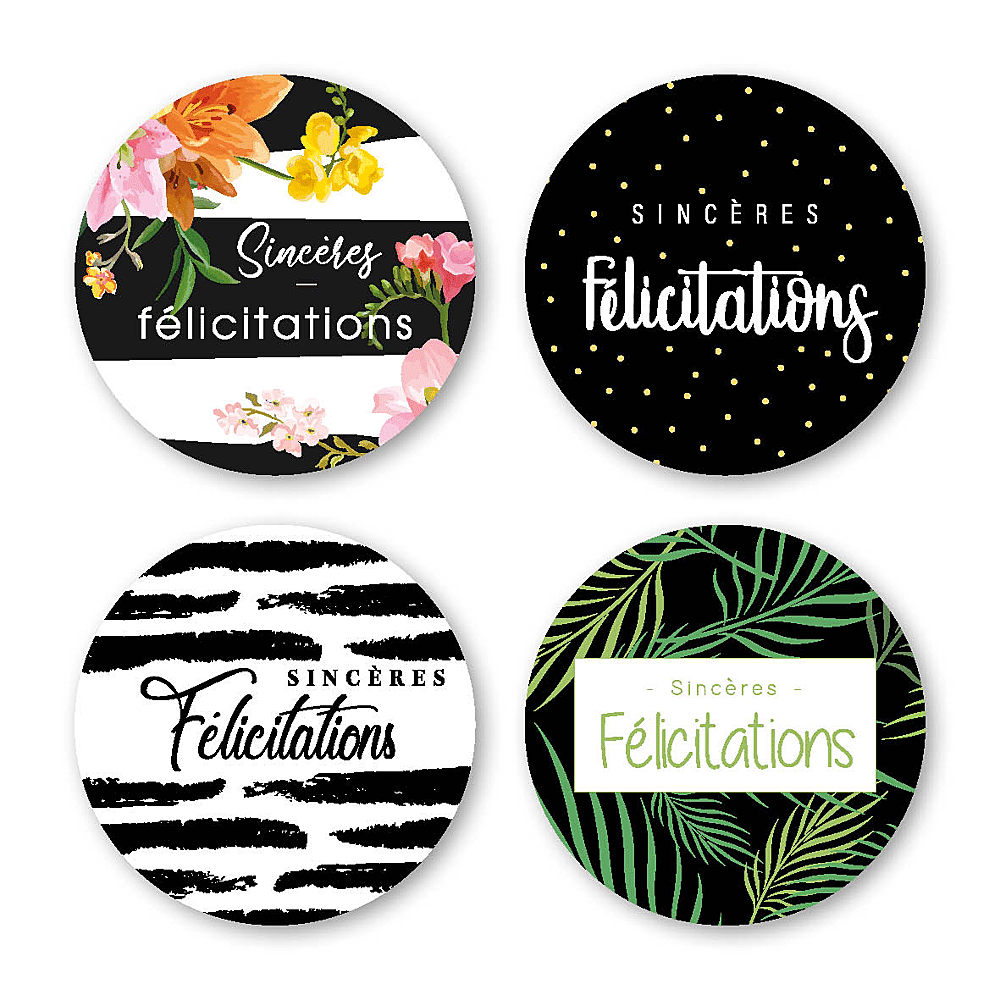 Jeso Cards Etiquettes De Voeux Sinceres Felicitations 500 Pieces Emballage Cadeaux Ava Be