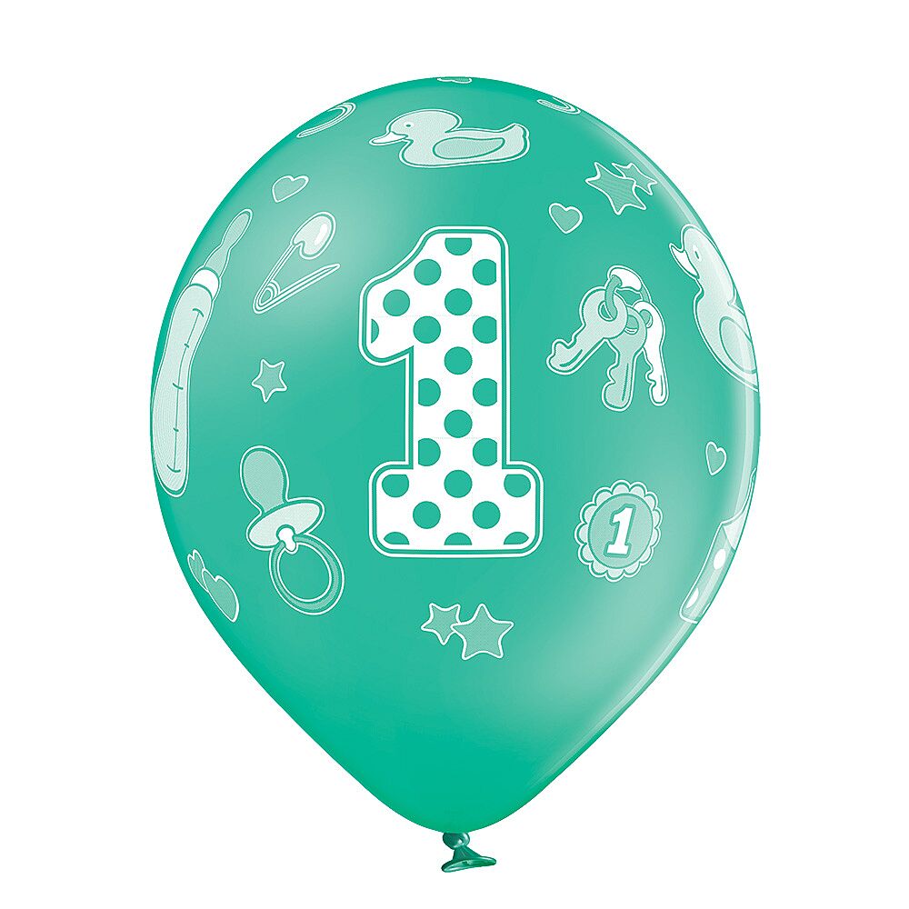 bestellen Vijfde Uitroepteken Ballon 1 Jaar Metallic Ø 30cm 6 Stuks - Feestartikelen/party - AVA.be