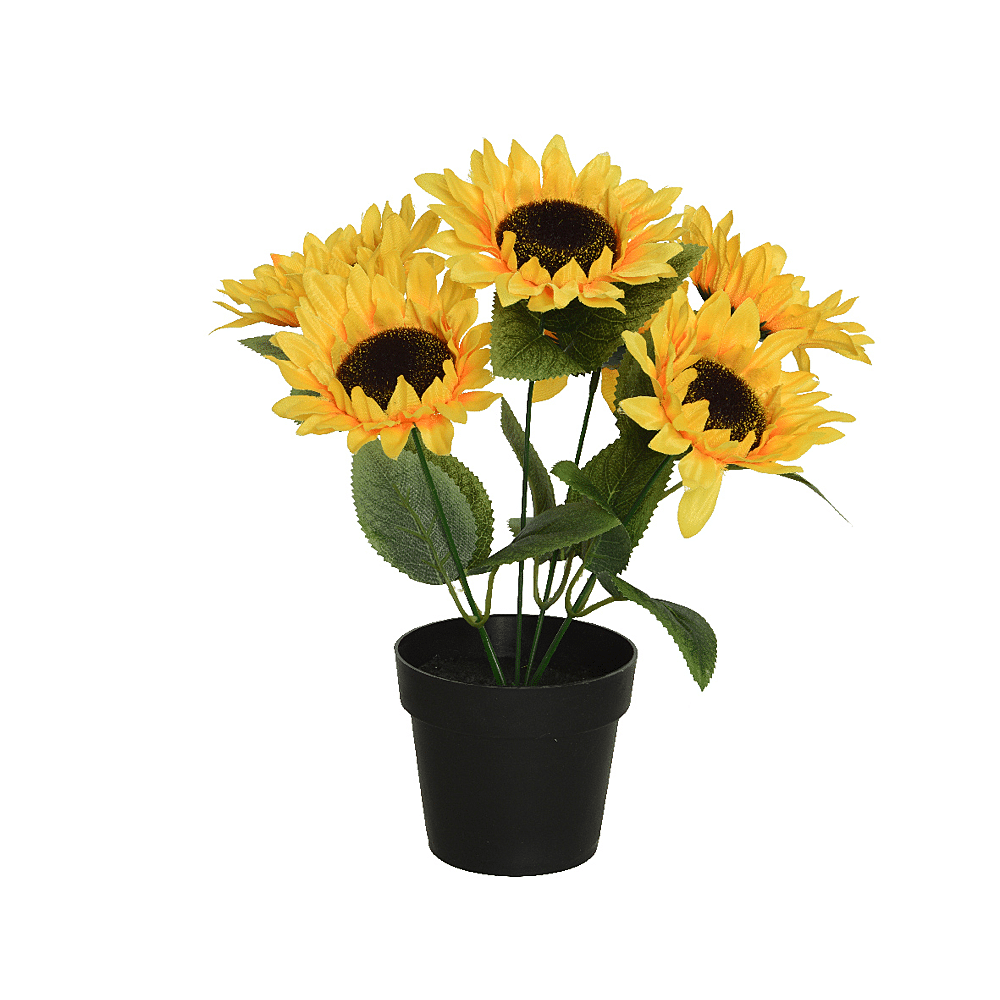 ava Zonnebloem In Pot Geel 25x25x28cm Outlet Online | Huis \u0026 Tuin |  ccfpjamaica.com, image size:1000x1000