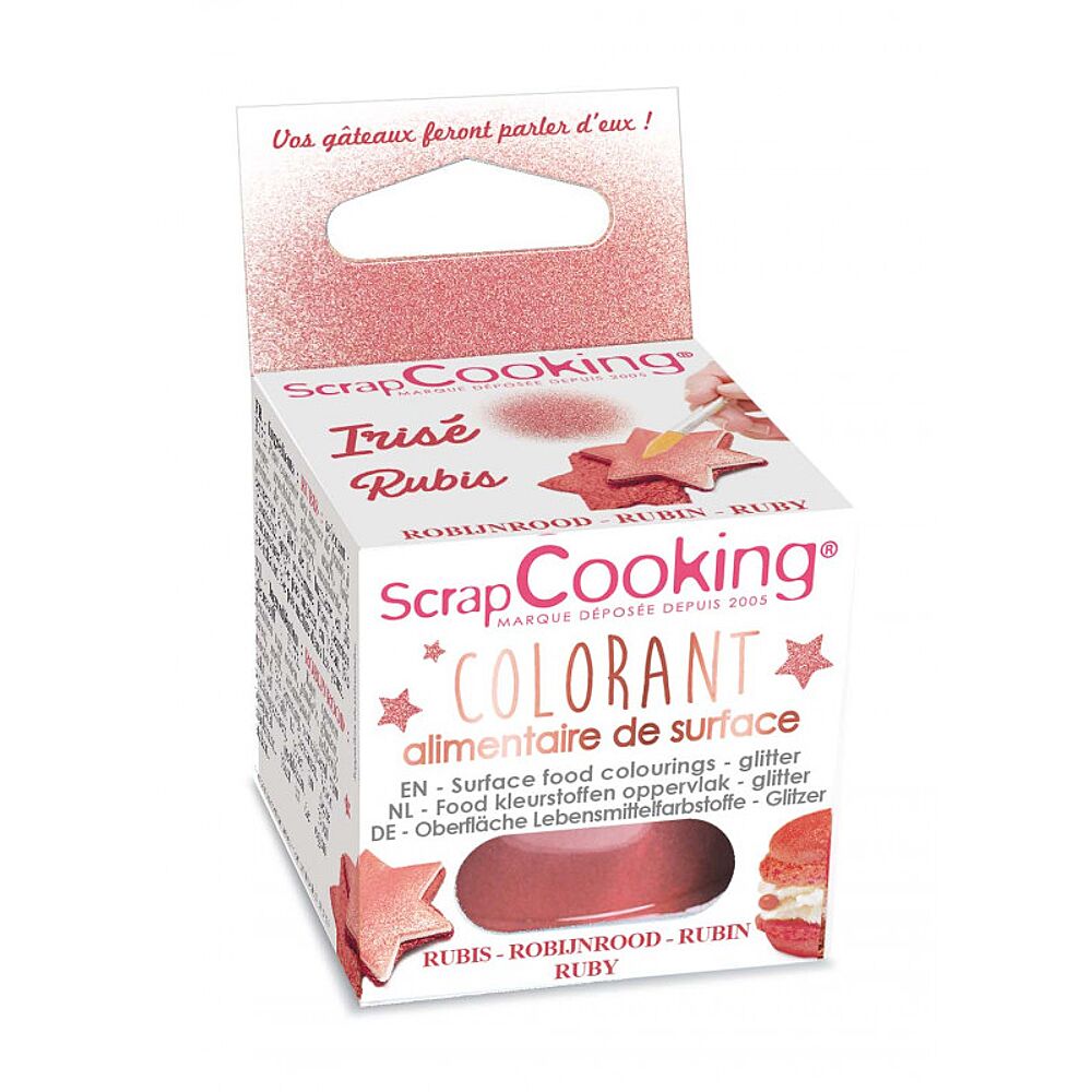 Colorant Alimentaire Poudre Rouge 5g - Cuisiner et préparer 