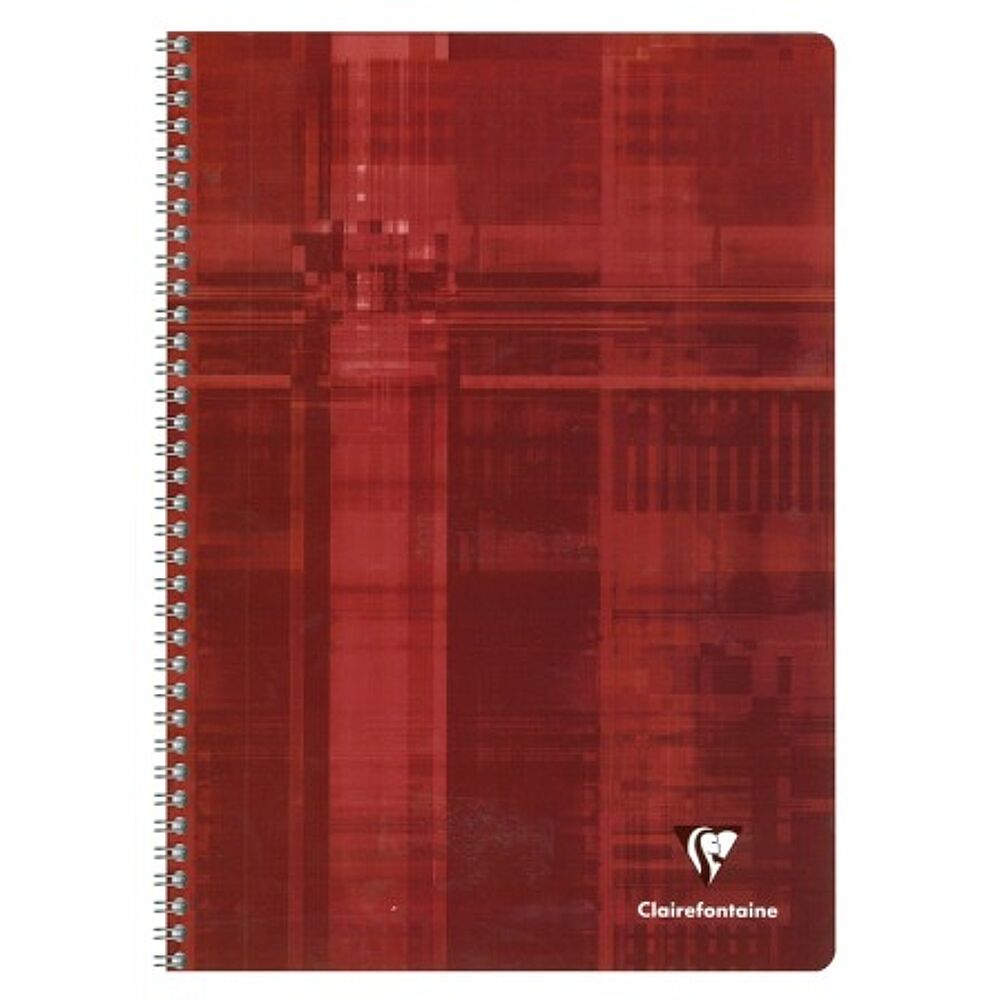 Clairefontaine Cahier à spirale Metric A4 21 x 29,7 cm - 90g
