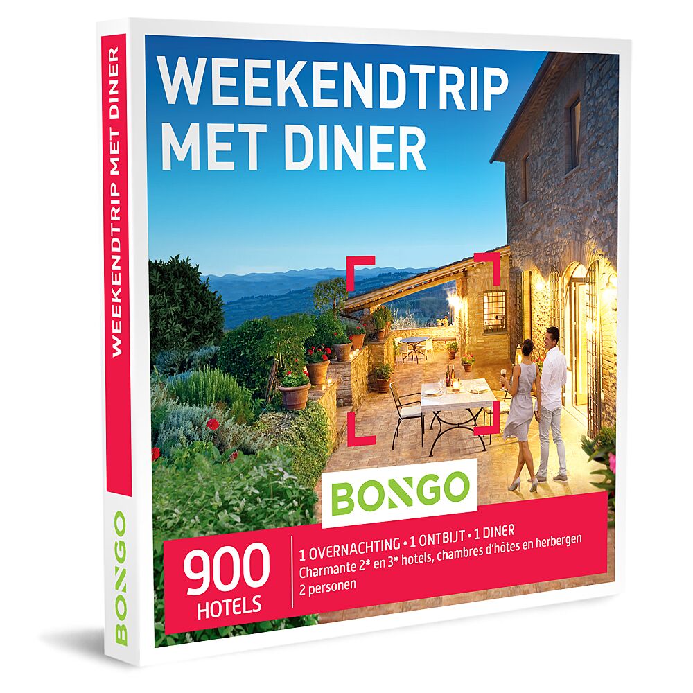 Bongo NL Weekendtrip Met Diner - Gifts & AVA.be