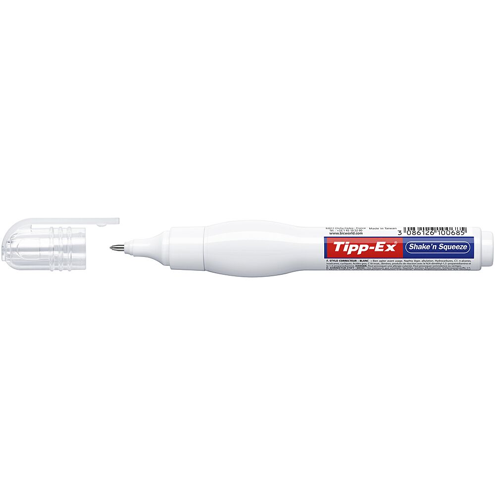 Correcteur liquide mini stylo Tipp-Ex Shake'n Squeeze 4 ml