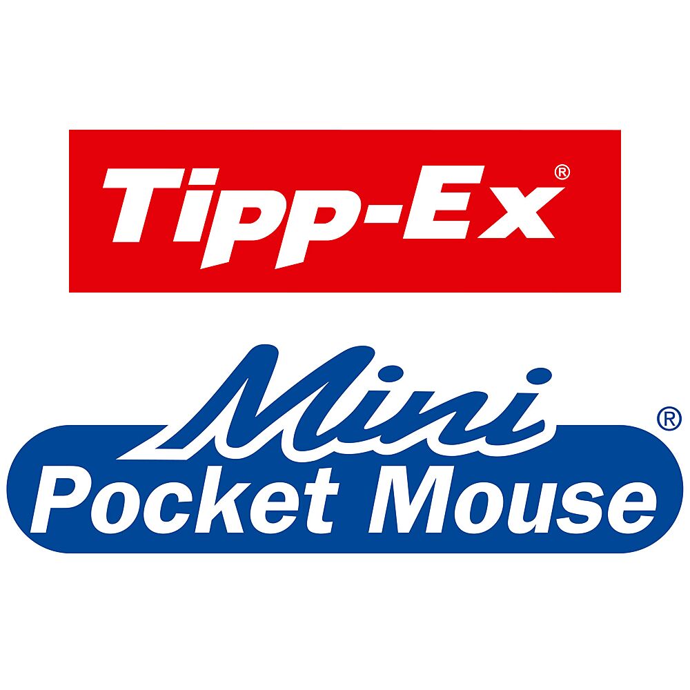 Ruban correcteur personnalisé - Tipp-ex Pocket Mouse, BIC