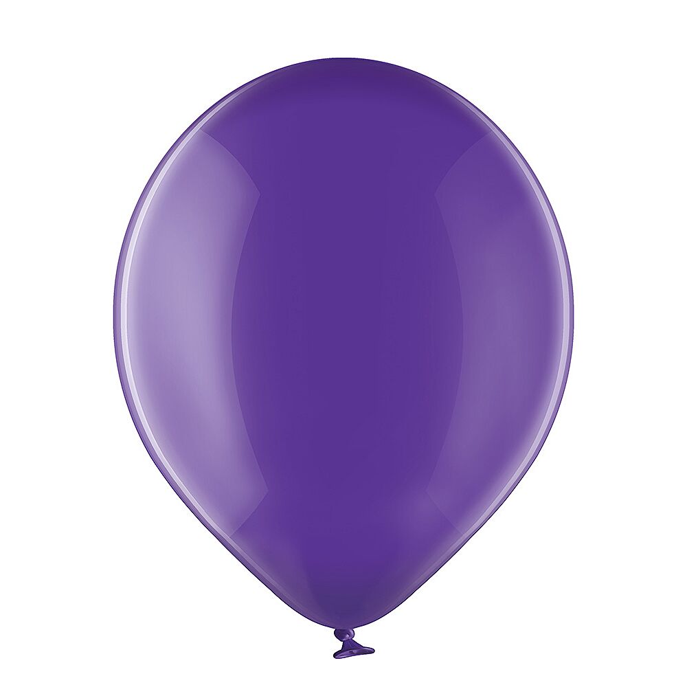 Ballon Violet Transparent Ø 30cm 8 Pièces - Articles festifs 
