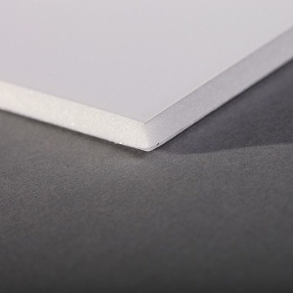 Carton Mousse 100x70x0,5cm Blanc - Bricolage 