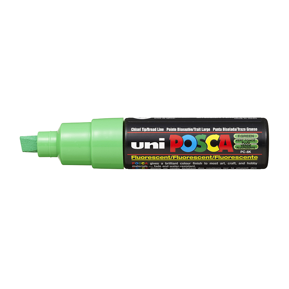 Posca Marker Large Fluo Groen 8mm