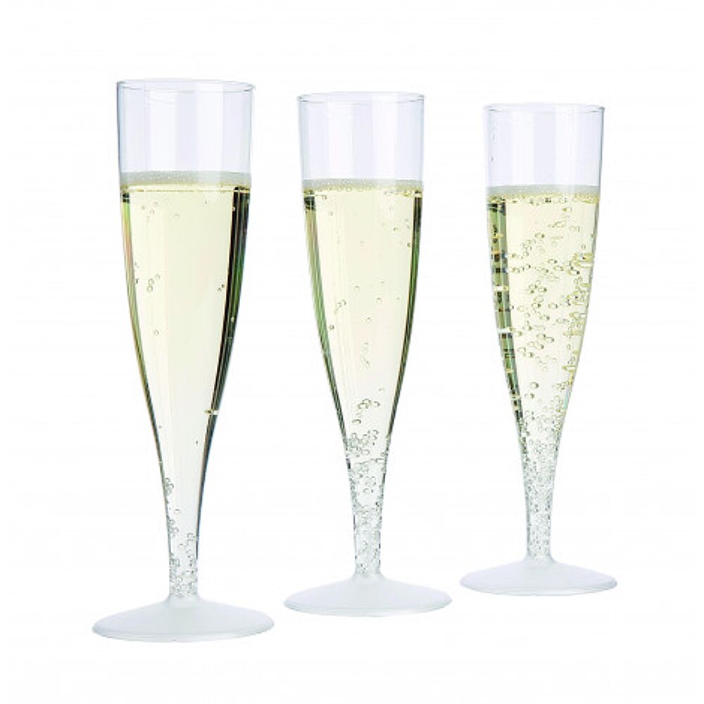 Tegen de wil Verkeerd Rouwen Champagneglas 100-135ml 10 Stuks - Tafelservies horeca - AVA.be