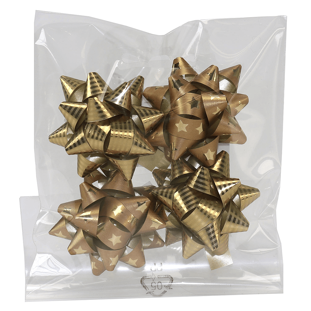 JijAcraft Zwarte Grote Cadeaustrik 15 Cm - 12 Stuks Herbruikbare Decoratieve Strikken