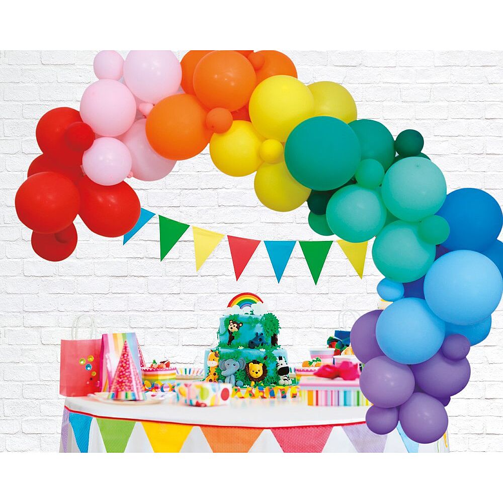 DIY Arc De Ballons Arc-En-Ciel (71 Ballons) - Articles festifs 