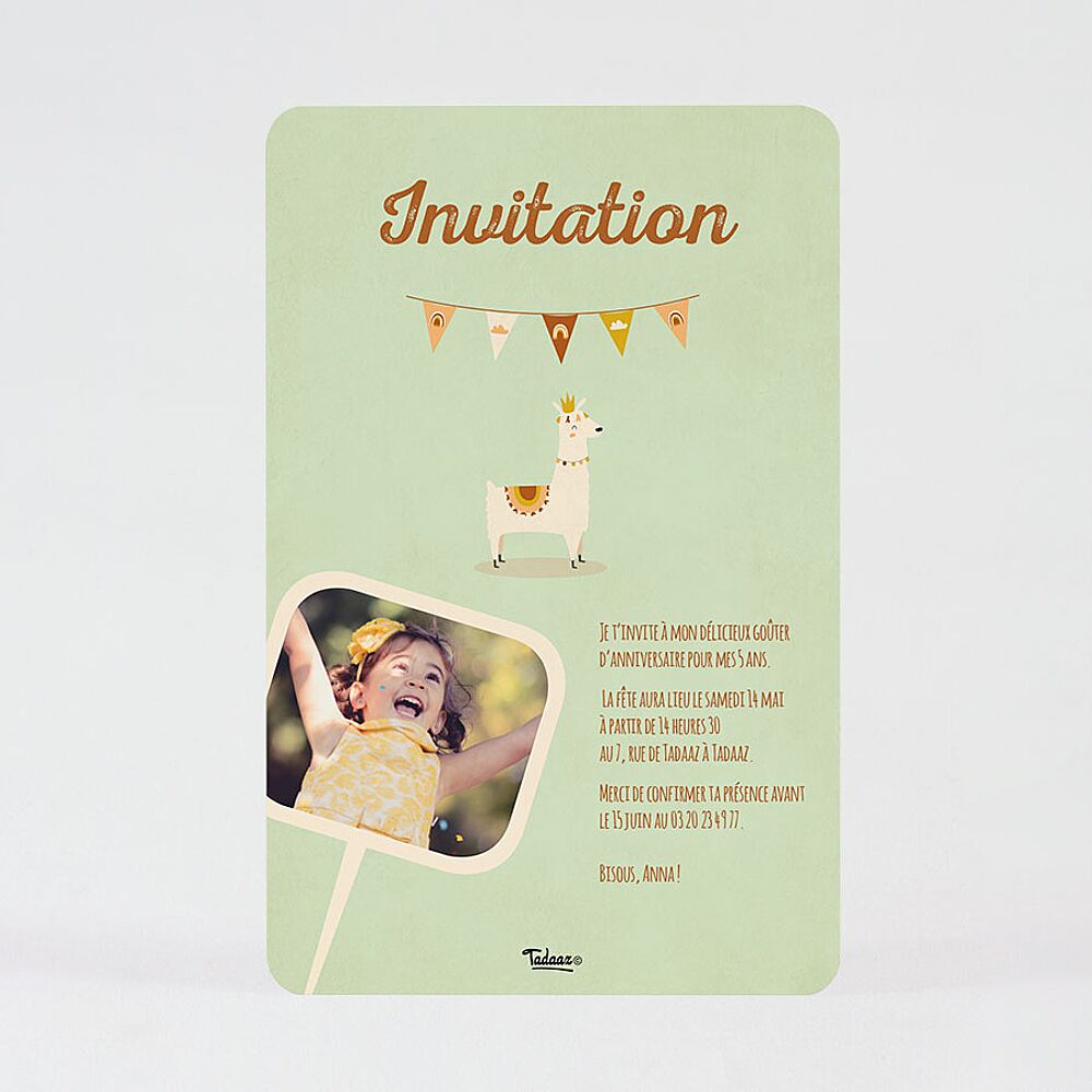 Carte d'invitation anniversaire - Invitations pour 30ème