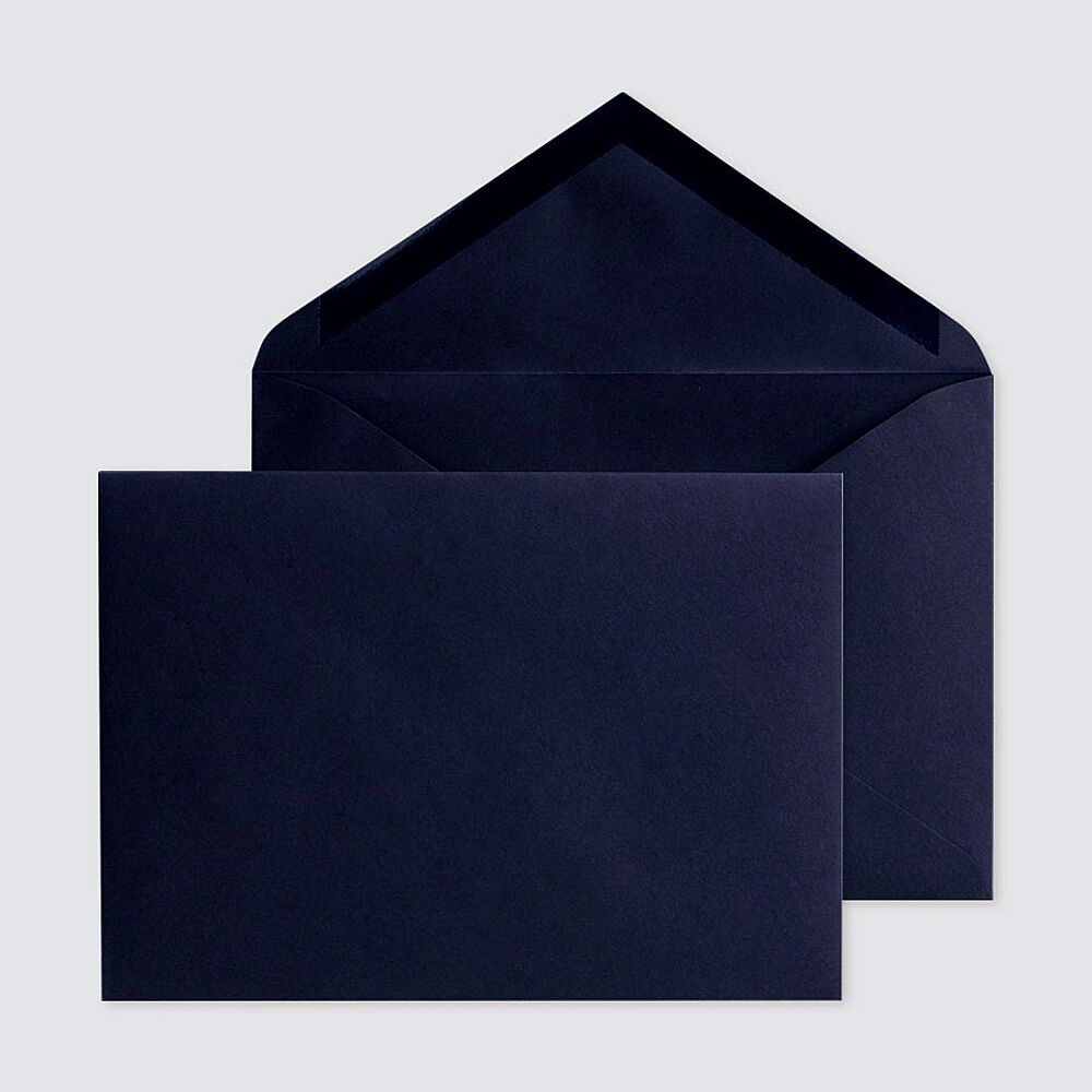 Blauwe envelop puntklep (22,9 x cm) - ontwerp - AVA.be