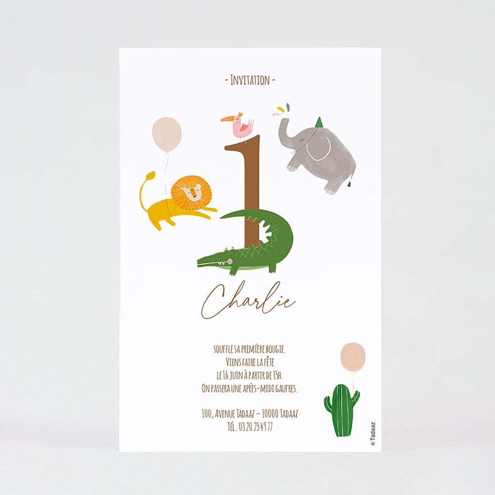 Affiche anniversaire enfant personnalisée animaux de la ferme – Omade