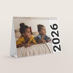 Calendrier De Bureau 2026 - 3 Mois En Vue - Curseur Rouge - Motif Caraïbes - Lot De 3