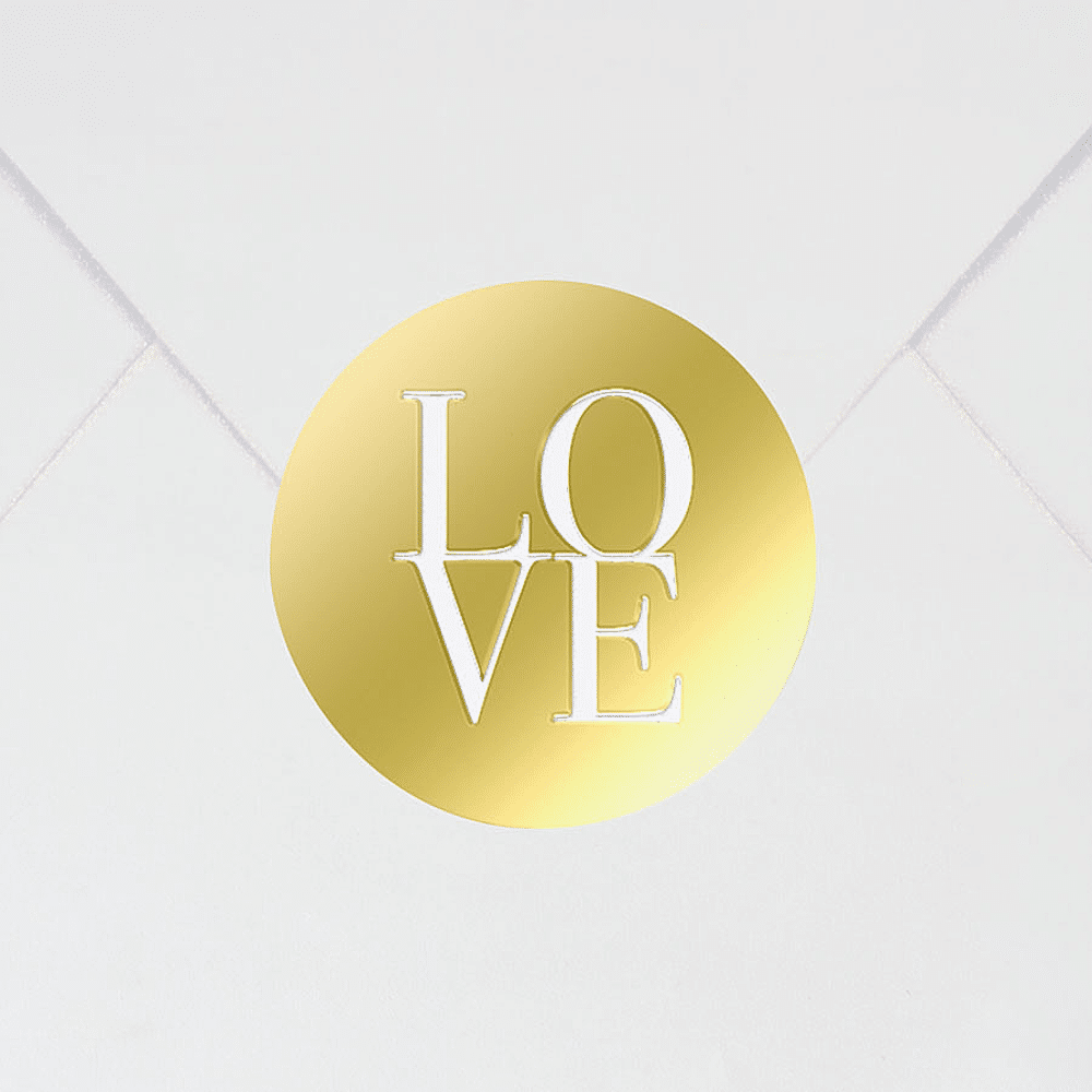 Sticker mariage love mijn ontwerp ava be