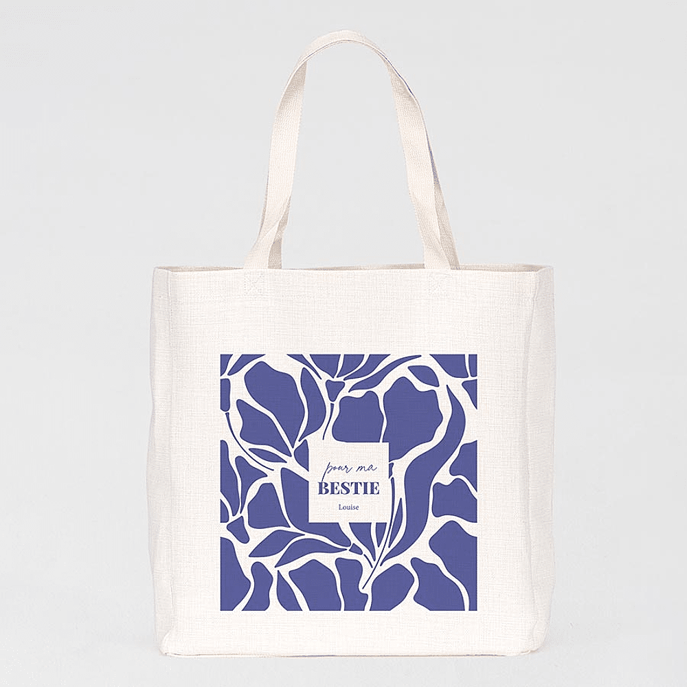 ava Maxi tote bag graphisme meilleure amie Alleen vandaag | Huis & Tuin