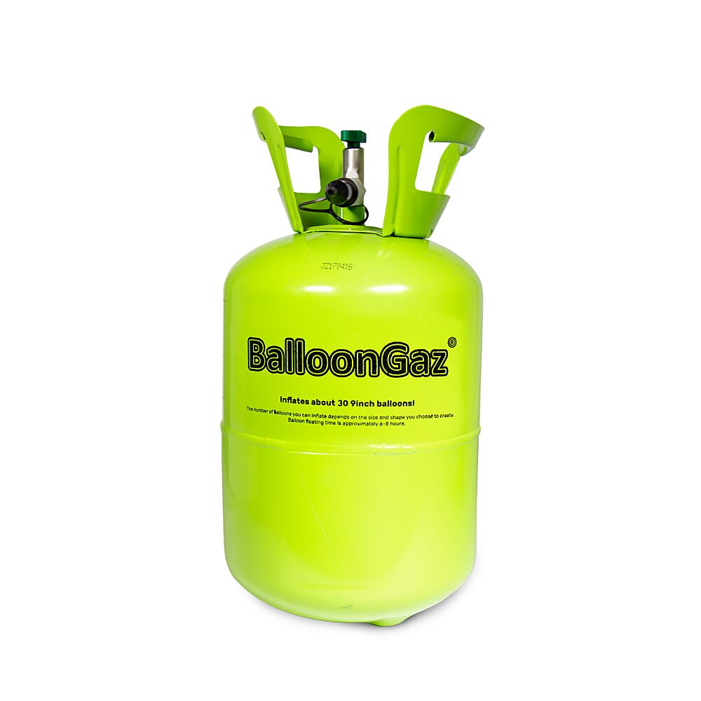 Balloongaz Helium Tank 12 Ballonnen Van 30cm - Feestartikelen/party -
