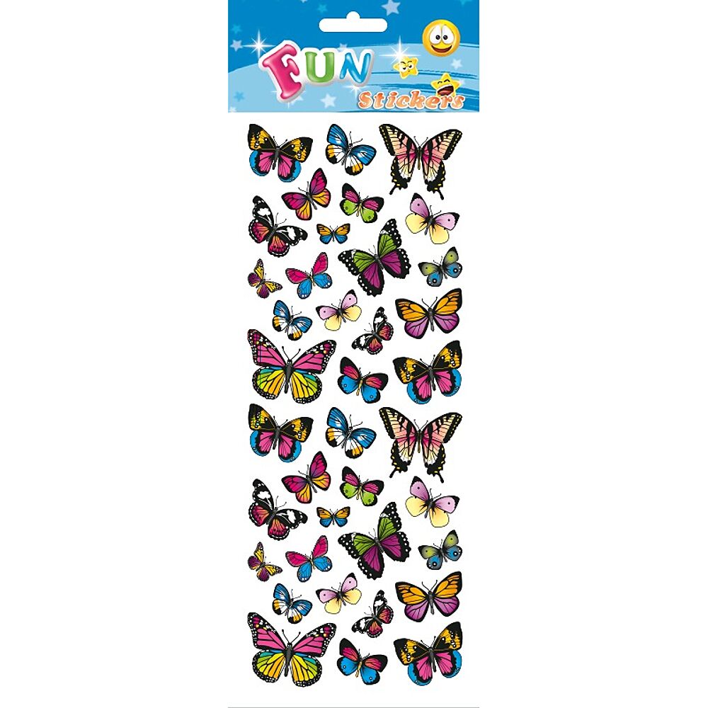 Voorlopige naam Ongeëvenaard Heup Fun Stickers Vlinders - Gifts & gadgets - AVA.be