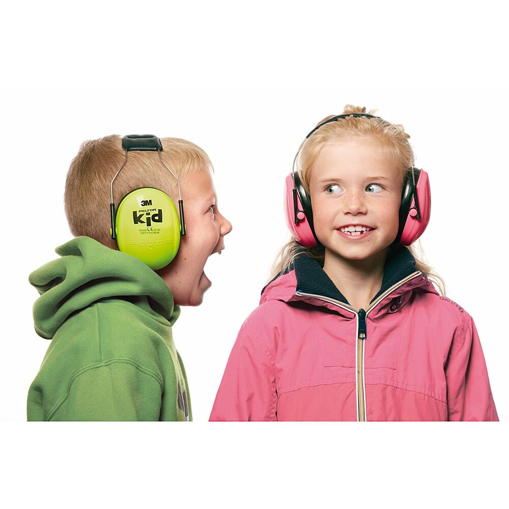 Casque anti-bruit Enfant Peltor - Vert 